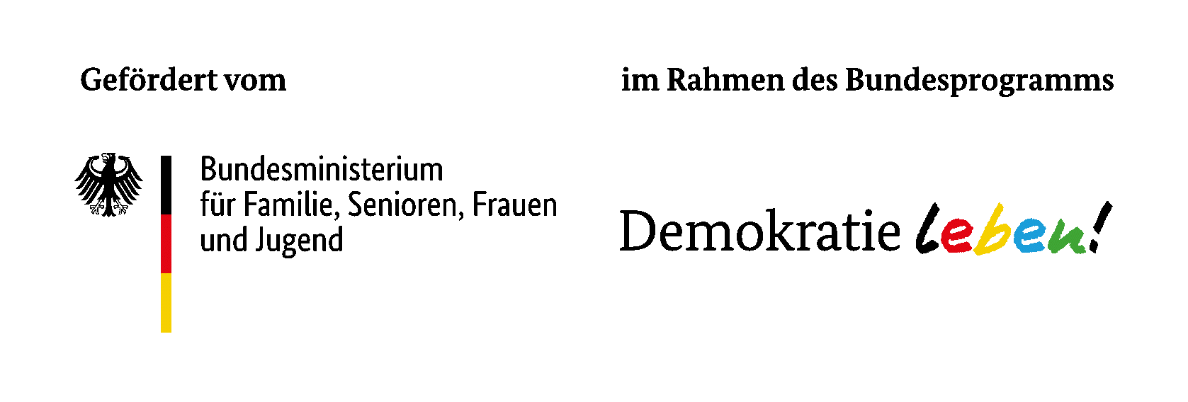 Demokratie leben-Programm-Logo